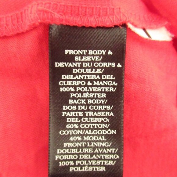 Ann Taylor Top XS X Small Red Short Sleeve - Picture 7 of 7